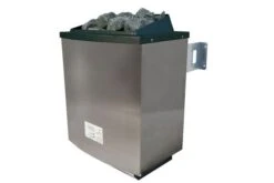 KARIBU Mainburg 1 Saunahaus, Terragrau, Fichte, 309x309x229 Cm, SET 1 Mit Doppelflügeltür, Vorraum Und 9 KW Ofen -Gartenladen 31317 5 09.jpg