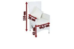 OUTFLEXX 2er-Set Sessel, Weiß, Polyrattan, Lehne Beliebig Verstellbar, Inkl. Kissen 12 OUTFLEXX 2er-Set Sessel, Weiß, Polyrattan, Lehne Beliebig Verstellbar, Inkl. Kissen -Gartenladen 3332 05.jpg