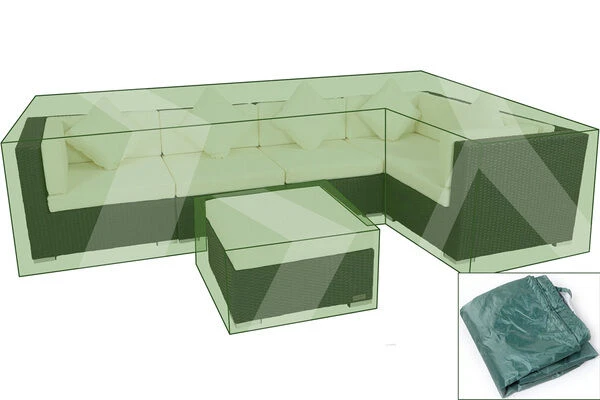 OUTFLEXX Standard Abdeckhauben-Set Für Sitzgruppe: 1304 / 1714, Grün 3 OUTFLEXX Standard Abdeckhauben-Set Für Sitzgruppe: 1304 / 1714, Grün