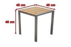 OUTFLEXX Beistelltisch, FSC-Teakholz/Edelstahl, 45x45cm -Gartenladen 3 13512.jpg