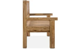 OUTFLEXX Gartenbank, Natur, Recyceltes FSC®-Teakholz, 160x73cm, Mit Rücken- Und Armlehnen, Rustikal Gebürstet -Gartenladen 3 15859.jpg