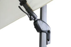 OUTFLEXX Ampelschirm, Creme, Pulverbesch. Aluminium, 300x300 Cm, Inkl. Plattenständer, Twist-Funktion -Gartenladen 3 16108.jpg