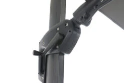 OUTFLEXX Ampelschirm, Anthrazit, Pulverbesch. Aluminium, 300x300 Cm, Inkl. Plattenständer, Twist-Funktion -Gartenladen 3 16109.jpg