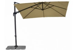 Schneider® SCHNEIDER Rhodos Eco Twist Ampelschirm, Taupe, Quadratisch, 270 X 270 Cm -Gartenladen 3 16618.jpg