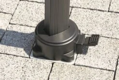 Schneider® SCHNEIDER Universal-Bodenplatte Für Rhodos Eco Serie, Silbergrau, Stahl Verzinkt, 16 X 16 X 40 Cm -Gartenladen 3 16624.jpg