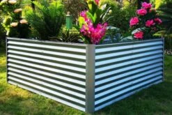 OUTFLEXX Eck-Hochbeet, Silber, Zincalume, 210x210x90x84cm -Gartenladen 3 18169.jpg