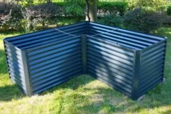OUTFLEXX Eck-Hochbeet, Anthrazit, Zincalume, 210x210x90x84cm -Gartenladen 3 18170.jpg