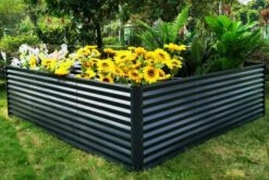 OUTFLEXX Eck-Hochbeet, Anthrazit, Zincalume, 270x270x90x84cm 23 OUTFLEXX Eck-Hochbeet, Anthrazit, Zincalume, 270x270x90x84cm -Gartenladen 3 18174.jpg