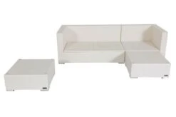 OUTFLEXX Loungemöbel-Set, Weiß, Polyrattan, 5 Personen, Wasserfeste Kissenbox -Gartenladen 3 18228 BOX A.jpg