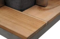 OUTFLEXX Eckelement, Silber/grau, Edelstahl/FSC-Teakholz/Textil, 79 X 79 X 64 Cm -Gartenladen 3 18289.jpg