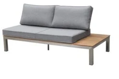 OUTFLEXX 2-Sitzer Sofa, Silber/grau, Edelstahl/FSC-Teakholz/Textil, 168 X 79 X 64 Cm 10 OUTFLEXX 2-Sitzer Sofa, Silber/grau, Edelstahl/FSC-Teakholz/Textil, 168 X 79 X 64 Cm -Gartenladen 3 18294.jpg
