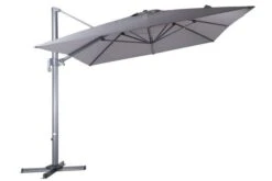 OUTFLEXX Ampelschirm, Anthrazit, Pulverbesch. Aluminium, 400x300cm, Inkl. Plattenständer -Gartenladen 3 18348.jpg