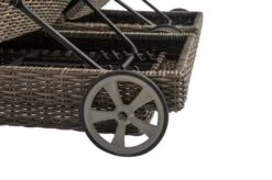 OUTFLEXX Rollliege, Grau, Polyrattan, 200x70x27,5cm, Rückenlehne 5-fach Verstellbar -Gartenladen 3 18367.jpg