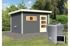 KARIBU Saunahaus Skrollan 3, Fichtenholz 38mm, Fronteinstieg, Ca. 8,8m² -Gartenladen 3 18483 11.jpg