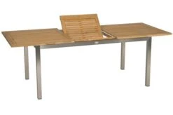 STERN Polaris Esstischgarnitur, Silbergrau, Edelstahl/Textil, 162/220 X 90 Cm, 6 Pers., FSC-Teakholz -Gartenladen 3 18600.jpg