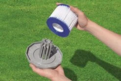 BESTWAY Lay-Z-Spa 2er Set Filterkartuschen Größe VI Für Whirlpools, Weiß, Vlies -Gartenladen 3 19191.jpg