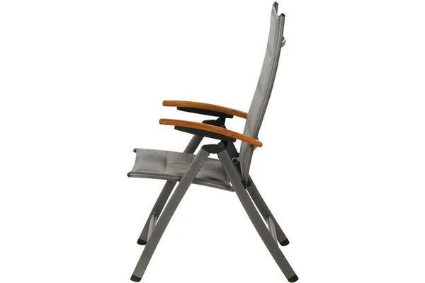 SIENA GARDEN Savin XL Klappsessel, Graphit/grau, Aluminium/Texfabric 5 SIENA GARDEN Savin XL Klappsessel, Graphit/grau, Aluminium/Texfabric – Bild 3