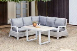 SIENA GARDEN Corido 2-Sitzer Sofa, Ice Grey, Alu / Gardino®-Geflecht, 136x83x88 Cm, Armlehne Rechts 17 SIENA GARDEN Corido 2-Sitzer Sofa, Ice Grey, Alu / Gardino®-Geflecht, 136x83x88 Cm, Armlehne Rechts -Gartenladen 3 20193.jpg