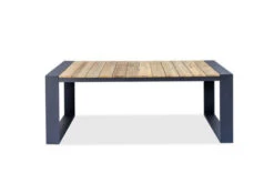 OUTFLEXX Kona Esstisch, Dark Grey/natur, Alu/recycled FSC®-Teak, 200x100x76cm, Rustikal Gebürstet, U-Gestell 9 OUTFLEXX Kona Esstisch, Dark Grey/natur, Alu/recycled FSC®-Teak, 200x100x76cm, Rustikal Gebürstet, U-Gestell -Gartenladen 3 20328.jpg