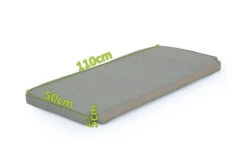 OUTFLEXX Bankauflage, Grau, Olefin, 110x50x5cm, Für Ontario Bank 18308, Waschbar 7 OUTFLEXX Bankauflage, Grau, Olefin, 110x50x5cm, Für Ontario Bank 18308, Waschbar -Gartenladen 3 20340.jpg