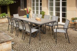 SIENA GARDEN Velia / Sincro Dining Set, Anthrazit/natur-grau, Alu/Ranotex/Keramik, 10 Sessel, Ausziehtisch 205/265 X 103 Cm -Gartenladen 3 21490.jpg