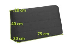 STERN Holly/New Holly Rückenkissen, Schiefergrau, Textil, 75x40 Cm, Bezug Waschbar 7 STERN Holly/New Holly Rückenkissen, Schiefergrau, Textil, 75x40 Cm, Bezug Waschbar -Gartenladen 3 21896.jpg