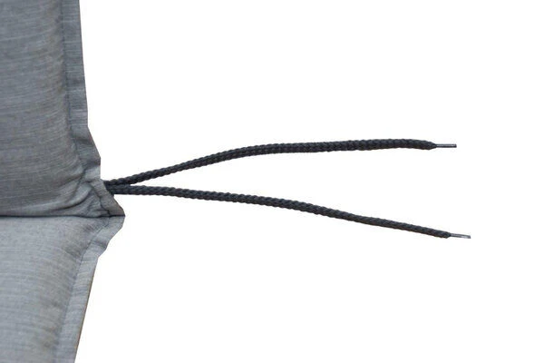 DOPPLER Lyra Stuhlauflage Hochlehner, Hellgrau, Baumwolle/Polyester, 119x48x7cm, Inkl. Befestigungsbänder Und Kopfkissen 5 DOPPLER Lyra Stuhlauflage Hochlehner, Hellgrau, Baumwolle/Polyester, 119x48x7cm, Inkl. Befestigungsbänder Und Kopfkissen – Bild 3