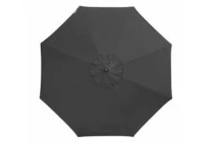 DOPPLER Alu Wood Mittelstockschirm, Anthrazit, Alu/Polyester, 350cm, Mit Kurbel, Holzoptik -Gartenladen 3 22341.jpg