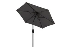 DOPPLER Basic Lift Neo Mittelstockschirm, Anthrazit, Alu/Polyester, Ø180 Cm, Mit Kurbel, Höhenverstellbar -Gartenladen 3 22349.jpg