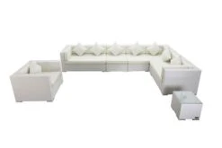 OUTFLEXX Loungemöbel-Set, Weiß, Polyrattan, Für 8 Personen, WasserfesteKissenbox 9 OUTFLEXX Loungemöbel-Set, Weiß, Polyrattan, Für 8 Personen, WasserfesteKissenbox -Gartenladen 3 2510 BOX A.jpg