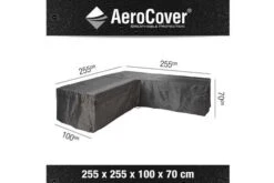 AeroCover Schutzhülle In L-Form Für Lounge Sets, Ripstop-Gewebe, 255 X 255 X 100 X 70 Cm -Gartenladen 4 13011.jpg