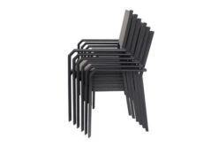 VILLANA Gartenstuhl, Anthrazit/grau, Aluminium/Textil, 58 X 57 X 90 Cm, Stapelbar -Gartenladen 4 13403.jpg