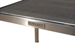 OUTFLEXX Stuhl, Silber, Edelstahl/Textilene, Padded, Armlehnen Aus FSC-Teakholz, 62x56,5x86cm 12 OUTFLEXX Stuhl, Silber, Edelstahl/Textilene, Padded, Armlehnen Aus FSC-Teakholz, 62x56,5x86cm -Gartenladen 4 13515.jpg