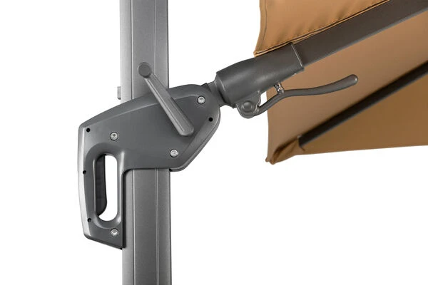 Schneider® SCHNEIDER Rhodos Twist Ampelschirm, Anthrazit, Quadratisch, 300 X 300 Cm 11 Schneider® SCHNEIDER Rhodos Twist Ampelschirm, Anthrazit, Quadratisch, 300 X 300 Cm – Bild 9