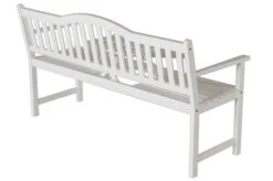VILLANA Gartenbank, Weiß, Akazienholz, 152 X 59 X 86 Cm, 2-3 Personen, Klapptisch-Funktion -Gartenladen 4 13851.jpg