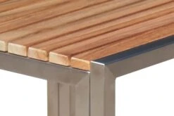 OUTFLEXX 2er-Set Rollliege, Silber, Edelstahl/Teak, 212x71x36 Cm, Mit Beistelltisch 45x45cm 18 OUTFLEXX 2er-Set Rollliege, Silber, Edelstahl/Teak, 212x71x36 Cm, Mit Beistelltisch 45x45cm -Gartenladen 4 14170.jpg