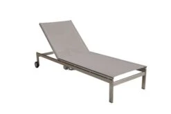 OUTFLEXX 2er-Set Rollliege, Taupe, Edelstahl/Teak, 212x71x36cm, Mit Beistelltisch 45x45cm 21 OUTFLEXX 2er-Set Rollliege, Taupe, Edelstahl/Teak, 212x71x36cm, Mit Beistelltisch 45x45cm -Gartenladen 4 14171.jpg