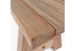 OUTFLEXX Gartenbank XXL, Natur, Recyceltes FSC®-Teakholz, 220x40cm, Rustikal Gebürstet 17 OUTFLEXX Gartenbank XXL, Natur, Recyceltes FSC®-Teakholz, 220x40cm, Rustikal Gebürstet -Gartenladen 4 15865.jpg