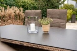 Ploß Elba Esstischgarnitur, Champagner-meliert/savanna, 200 X 95 Cm, Polyrattan/Alu, 13-tlg. 25 Ploß Elba Esstischgarnitur, Champagner-meliert/savanna, 200 X 95 Cm, Polyrattan/Alu, 13-tlg. -Gartenladen 4 16524.jpg