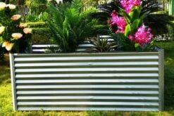 OUTFLEXX Eck-Hochbeet, Silber, Zincalume, 210x210x90x84cm -Gartenladen 4 18169.jpg