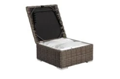 OUTFLEXX Hocker, Grau, Polyrattan, 70 X 70 X 35 Cm, Verstellbare Sitzfläche, Wasserfeste Kissenbox -Gartenladen 4 18362 4 BOX.jpg