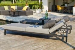 HARTMAN Adam Gartenliege, Sooty, Alu/Sunbrella, 4x4 Textilen, 195x70x30cm, Rückenlehne Verstellbar, Inkl. Kopfkissen -Gartenladen 4 18733.jpg