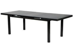 KETTLER BasicPlus Esstischgarnitur, Anthrazit, Alu/Textilene, Tisch 180/240x100cm, 6 Stapelsessel 18 KETTLER BasicPlus Esstischgarnitur, Anthrazit, Alu/Textilene, Tisch 180/240x100cm, 6 Stapelsessel -Gartenladen 4 19315.jpg