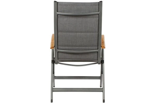 SIENA GARDEN Savin XL Klappsessel, Graphit/grau, Aluminium/Texfabric 6 SIENA GARDEN Savin XL Klappsessel, Graphit/grau, Aluminium/Texfabric – Bild 4