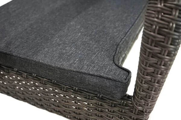 Ploß Rocking Basic Stapelstuhl, Grau/braun-meliert, Polyrattan, 56 X 64 X 92 Cm, Inkl. Polster 8 Ploß Rocking Basic Stapelstuhl, Grau/braun-meliert, Polyrattan, 56 X 64 X 92 Cm, Inkl. Polster – Bild 6