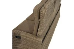 Ploß Rabida Comfort Dining / Lounge 3-Sitzer Sofa, Champagner-meliert, Polyrattan, 210x85x112 Cm, Verstellbar -Gartenladen 4 20164.jpg