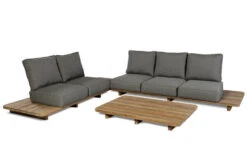 OUTFLEXX Loungemöbel, Natur, Recycled FSC®-Teak, 5 Sitzplätze, Inkl. Kissen -Gartenladen 4 20304.jpg