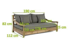OUTFLEXX Sofa, Natur, Recycled FSC®-Teak, 190x112x82cm 2 Sitzer, Inkl. Kissen, Mit Armlehnen -Gartenladen 4 20310.jpg