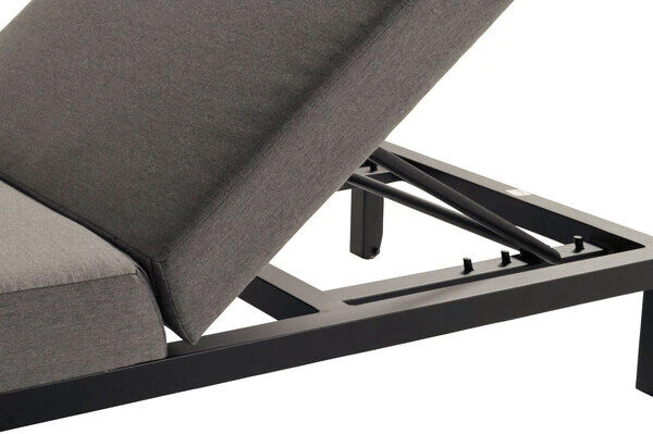 HARTMAN Eva Loungeliege, Flanelle, Sunbrella, 195 X 70 X 31 Cm, Rückenlehne Verstellbar 6 HARTMAN Eva Loungeliege, Flanelle, Sunbrella, 195 X 70 X 31 Cm, Rückenlehne Verstellbar – Bild 4