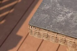 OUTFLEXX Dining Tisch, Hellbraun, Polyrattan, 200 X 95 Cm, Tischplatte Spraystone, 6mm -Gartenladen 4 20676.jpg